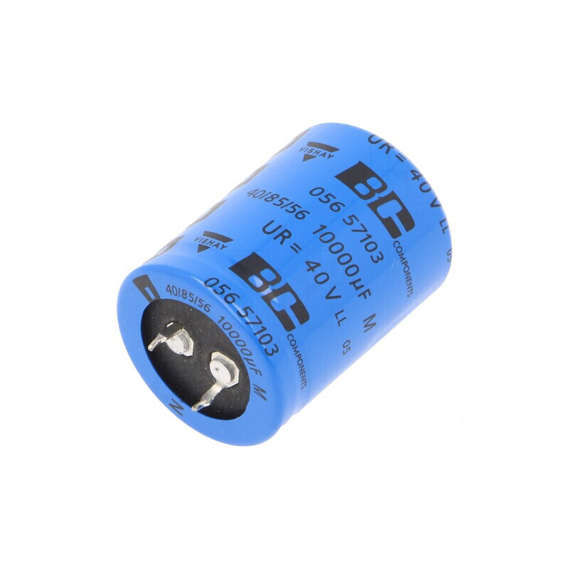 Condensator electrolitic SNAP-IN 10mF 40VDC Ø30x40mm ±20% | Electronic-mag.ro | Componente Electronice