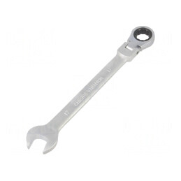 Cheie combinată cu articulație 17mm satinat | Electronic-mag.ro | Componente Electronice