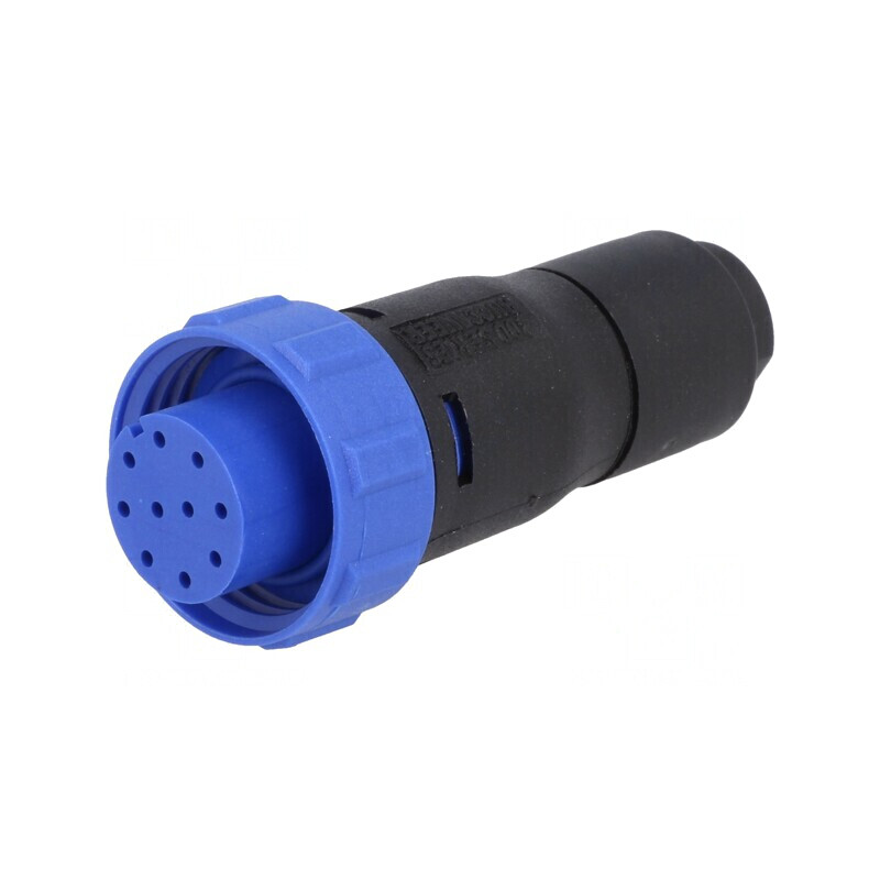 Conector Circular Mufă Mamă 10 PIN Fără Contacte | Electronic-mag.ro | Componente Electronice