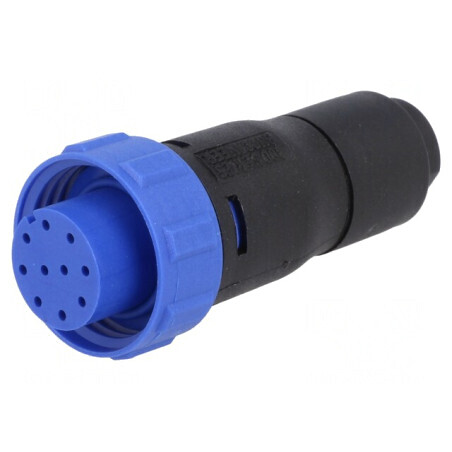 Conector Circular Mufă Mamă 10 PIN Fără Contacte | Electronic-mag.ro | Componente Electronice