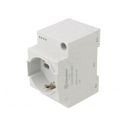 Conector Alimentare AC Mamă 250VAC 16A Gri 3 Pin IP20