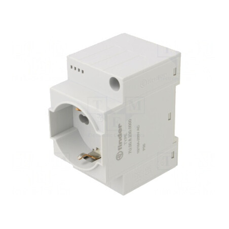 Conector Alimentare AC Mamă 250VAC 16A Gri 3 Pin IP20 | Electronic-mag.ro | Componente Electronice