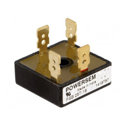Punte Redresoare Monofazată 1.8kV 21A 360A THT | Electronic-mag.ro | Componente Electronice