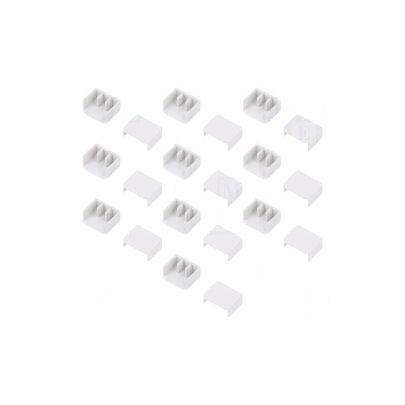 Capace de protecție din plastic, set 10 buc. | Electronic-mag.ro | Componente Electronice