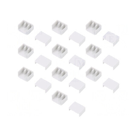 Capace de protecție din plastic, set 10 buc. | Electronic-mag.ro | Componente Electronice