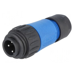 Conector Circular 4-PIN Mufă pe Cablu Terminal cu Şurub | Electronic-mag.ro | Componente Electronice