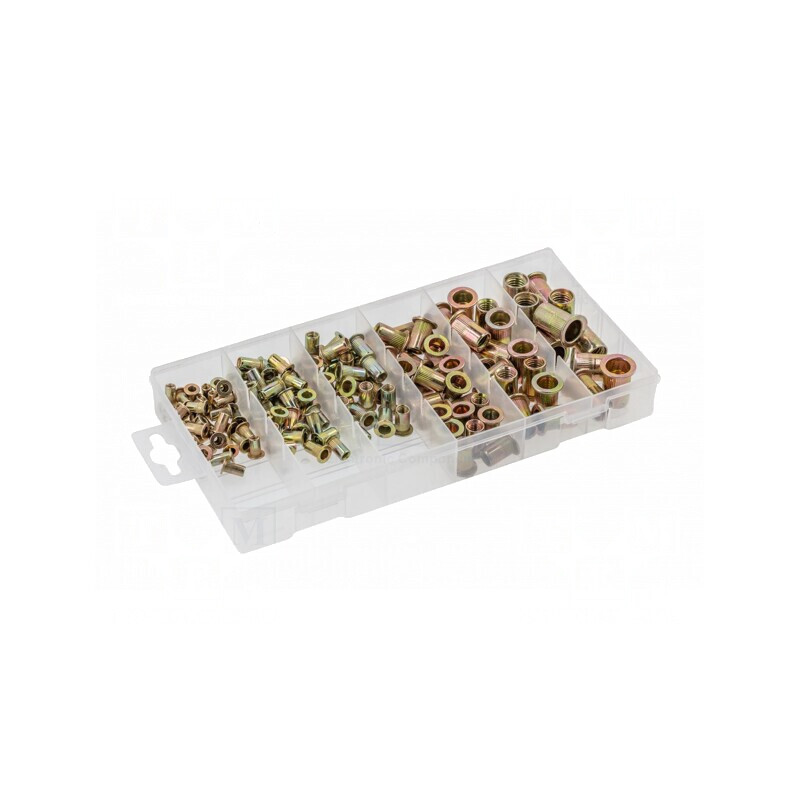 Set Piulițe pentru Nituire - 150 Buc. | Electronic-mag.ro | Componente Electronice
