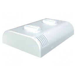 Carcasă de Perete ABS Albă 80x120x33.2mm | Electronic-mag.ro | Componente Electronice