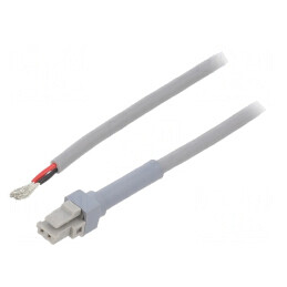 Cablu de conectare 2 PIN 2m | Electronic-mag.ro | Componente Electronice