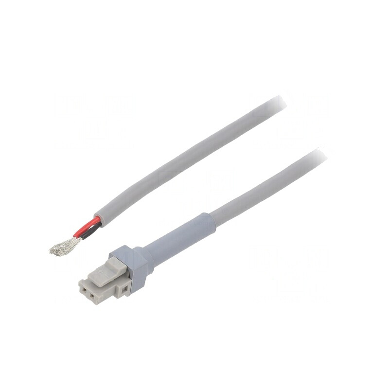 Cablu de conectare 2 PIN 2m | Electronic-mag.ro | Componente Electronice