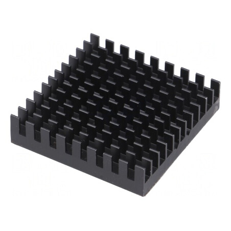 Radiator BGA Negru 40x40mm | Electronic-mag.ro | Componente Electronice