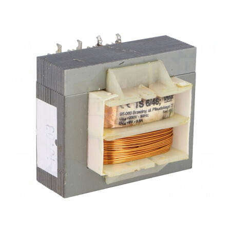 Transformator 6VA 230VAC 9V 500mA cu şurub IP00 | Electronic-mag.ro | Componente Electronice
