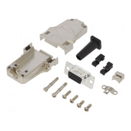 Conector D-Sub 15-Pin Mamă Lipire pe Cablu Gold | Electronic-mag.ro | Componente Electronice
