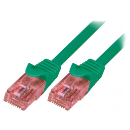 Patch Cord U/UTP Cat6 Verde 10m