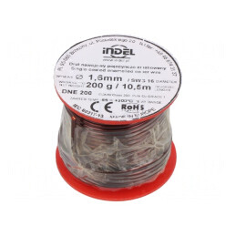 Sârmă Emailată 1,6mm Cu 0,2kg | Electronic-mag.ro | Componente Electronice