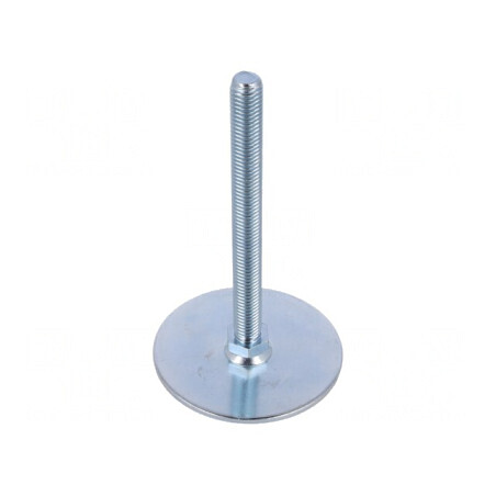 Picioruş Reglabil Oțel 80mm Bază M12 125mm | Electronic-mag.ro | Componente Electronice