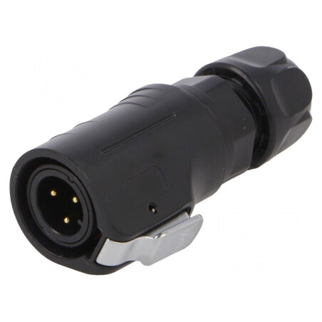 Conector Circular 3 PIN 24-20AWG Gold Flash 5A | Electronic-mag.ro | Componente Electronice