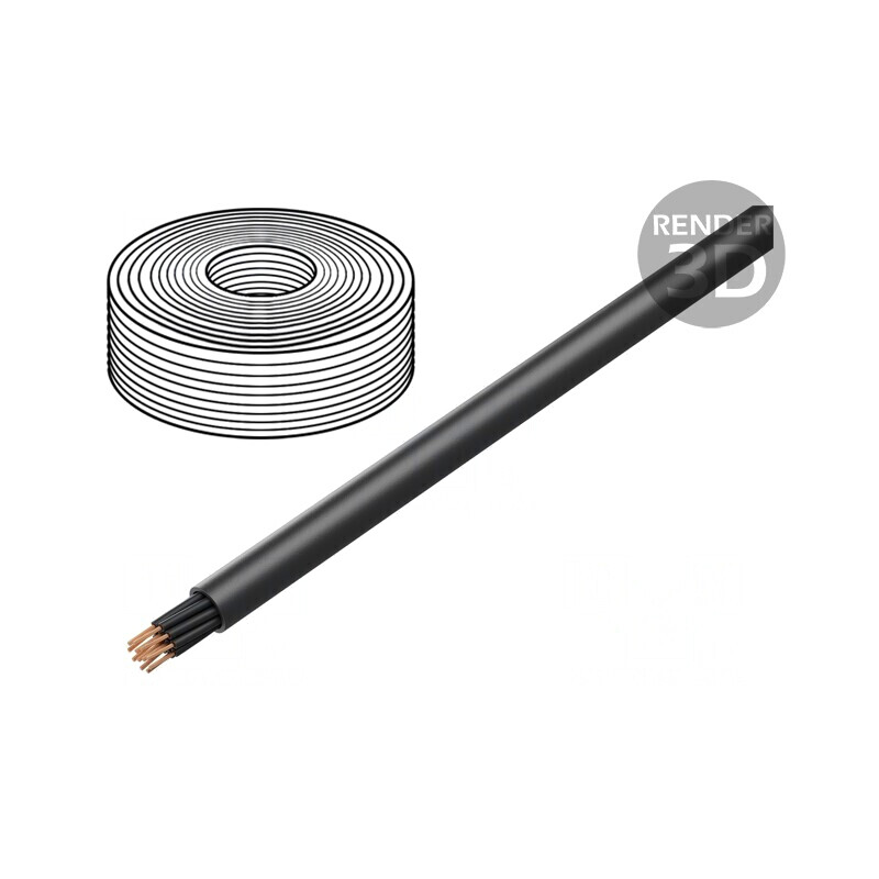 Cablu Electric Negru 12G1.5mm2 TITANEX | Electronic-mag.ro | Componente Electronice Cablu Electric Negru 12G1.5mm2 TITANEX | Electronic-mag.ro | Componente Electronice