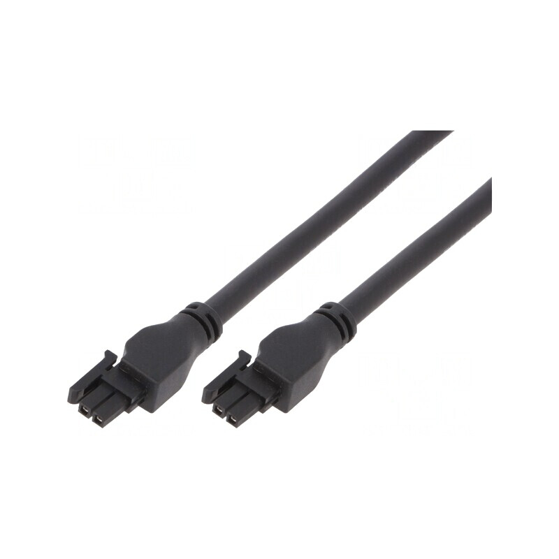 Cablu Micro-Fit 3.0 Mamă 2P 2m PVC 5,5A | Electronic-mag.ro | Componente Electronice