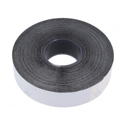Bandă Autoamalgamantă Neagră 25mm x 10m | Electronic-mag.ro | Componente Electronice