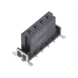 Conector PCB-PCB 4 PIN 2,54mm Har-Flex Power