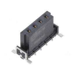 Conector PCB-PCB 4 PIN 2,54mm Har-Flex Power | Electronic-mag.ro | Componente Electronice