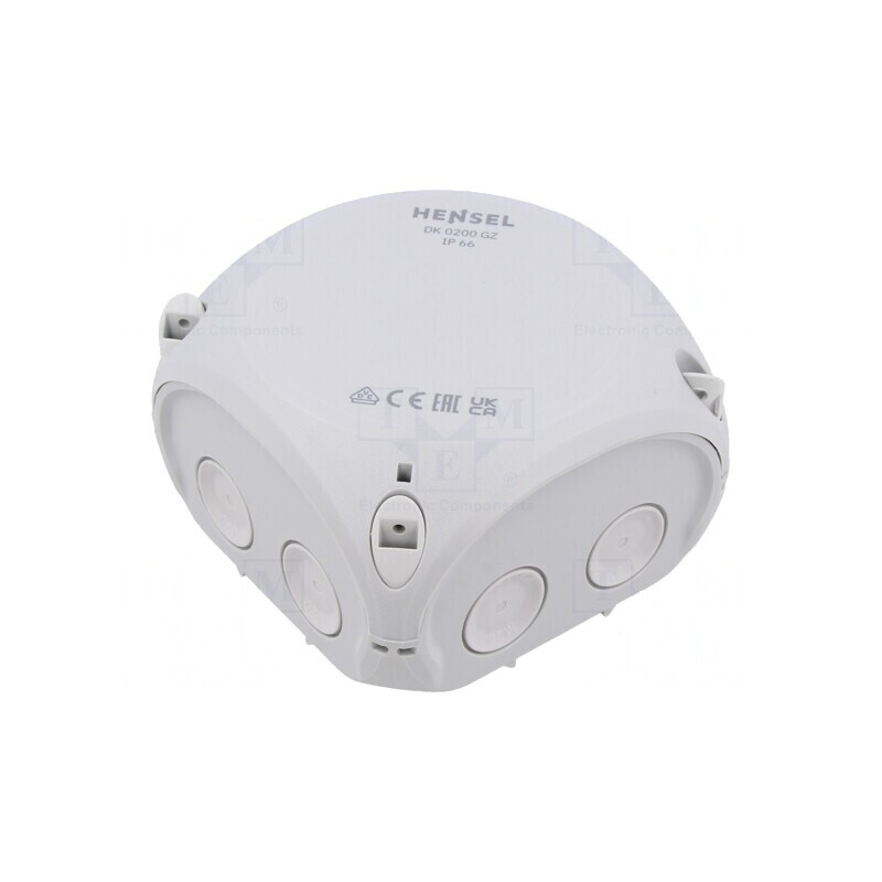 Cutie de Conexiuni IP66 Gri 104x104x70mm | Electronic-mag.ro | Componente Electronice