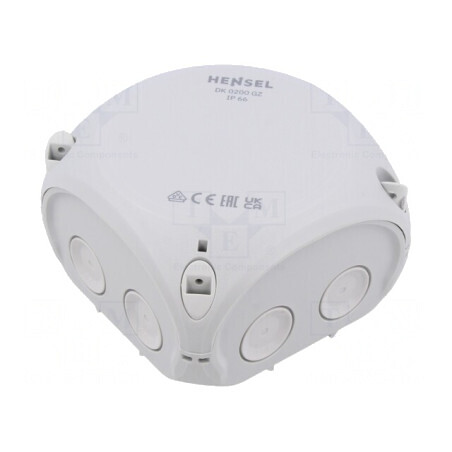 Cutie de Conexiuni IP66 Gri 104x104x70mm | Electronic-mag.ro | Componente Electronice