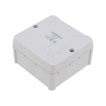 Cutie de conexiuni IP54 gris 88x88x49mm | Electronic-mag.ro | Componente Electronice