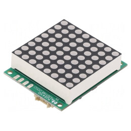 Afişaj LED Matrice 8x8 Roşu 41x32x12mm | Electronic-mag.ro | Componente Electronice