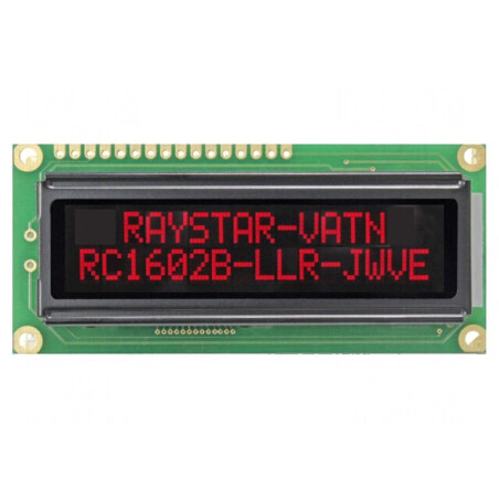 'Afișaj LCD Alfanumeric 16x2 80x36mm LED' | Electronic-mag.ro | Componente Electronice