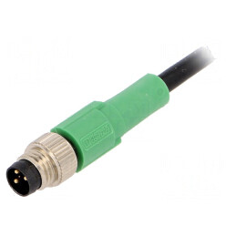 Cablu de conectare M8 3 pini 3m 250VAC 4A | Electronic-mag.ro | Componente Electronice