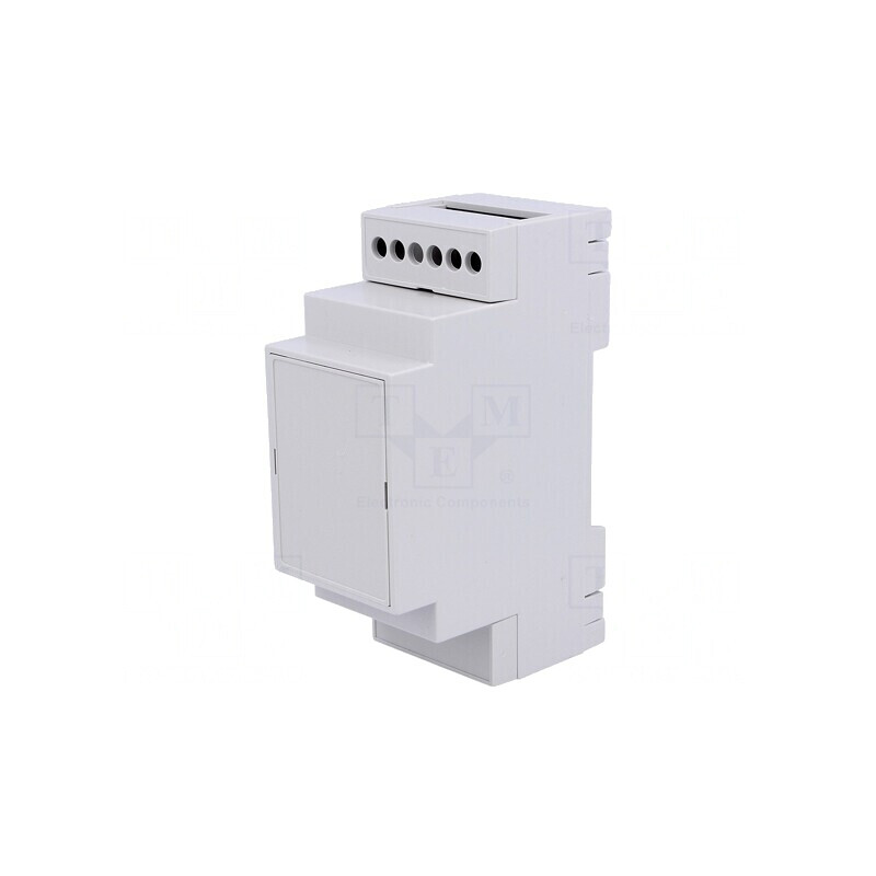 Carcasă pentru șină DIN 90x36x53mm gri PPO 0/6 | Electronic-mag.ro | Componente Electronice