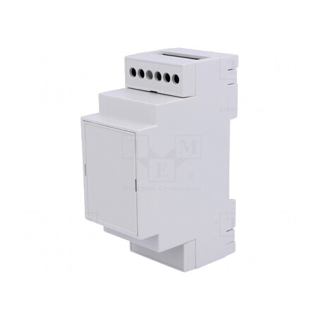 Carcasă pentru șină DIN 90x36x53mm gri PPO 0/6 | Electronic-mag.ro | Componente Electronice