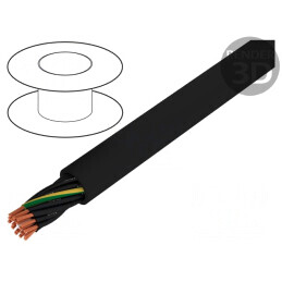 Cablu Electric JZ-500-BK 18G1,5mm2 Negru | Electronic-mag.ro | Componente Electronice
