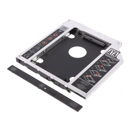 Carcasă HDD 2.5" pentru unitate CD/DVD | Electronic-mag.ro | Componente Electronice