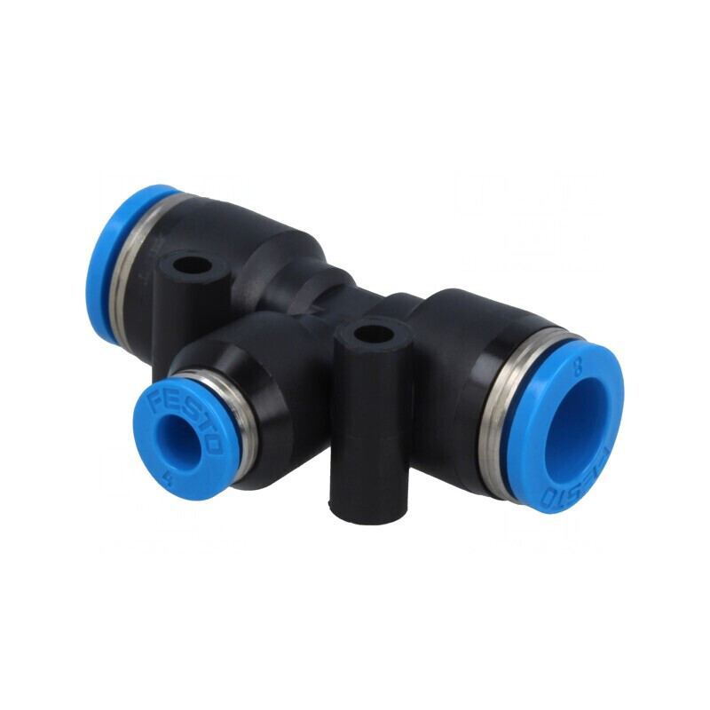 Teu Reducție Polimer 4mm x 8mm 0.95-6bar | Electronic-mag.ro | Componente Electronice