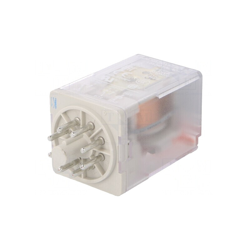 Releu Electromagnetic DPDT 230VAC 10A | Electronic-mag.ro | Componente Electronice