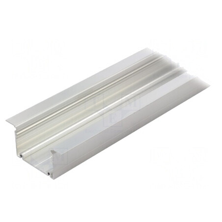Profil Aluminiu Încastrat pentru Module LED 1m Natural PHIL | Electronic-mag.ro | Componente Electronice