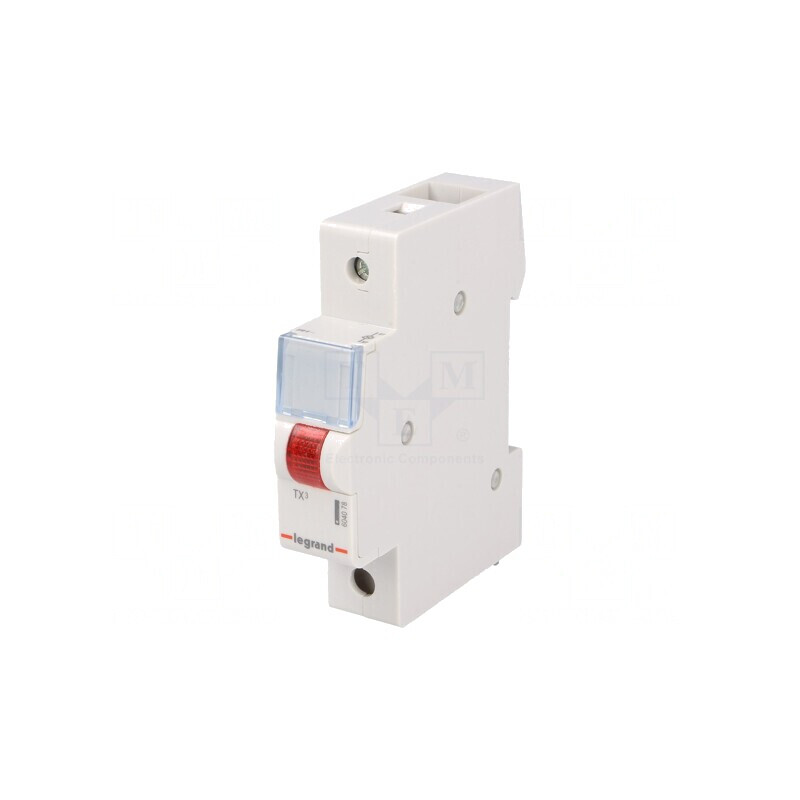 Lampă de control LED roșie 230VAC pentru șină DIN | Electronic-mag.ro | Componente Electronice