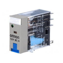 Releu Electromagnetic DPDT 12VDC 5A | Electronic-mag.ro | Componente Electronice