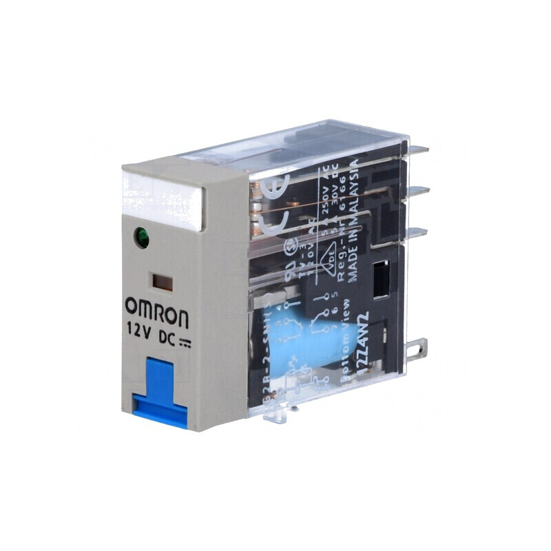 Releu Electromagnetic DPDT 12VDC 5A | Electronic-mag.ro | Componente Electronice