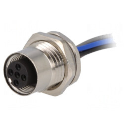 Soclu M12 PIN 5 Mamă IP67 DeviceNet CANopen | Electronic-mag.ro | Componente Electronice