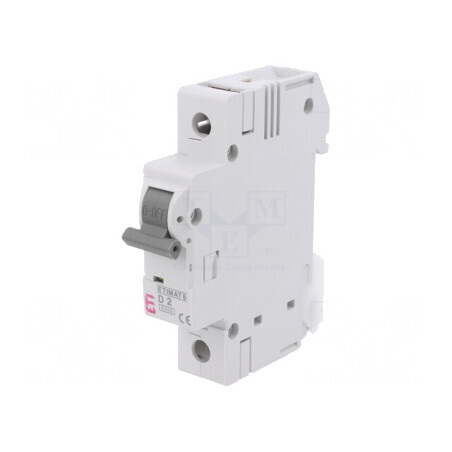 Întrerupător de Supracurent 2A 1P 6kA 230/400V | Electronic-mag.ro | Componente Electronice
