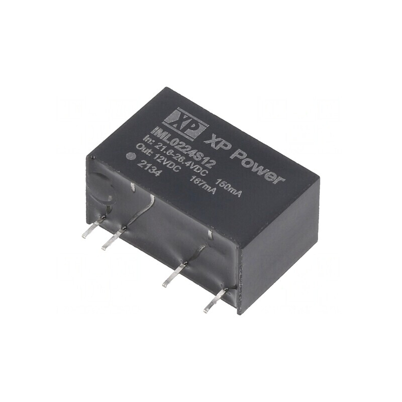 Convertor DC/DC 2W 24V la 12V 167mA | Electronic-mag.ro | Componente Electronice