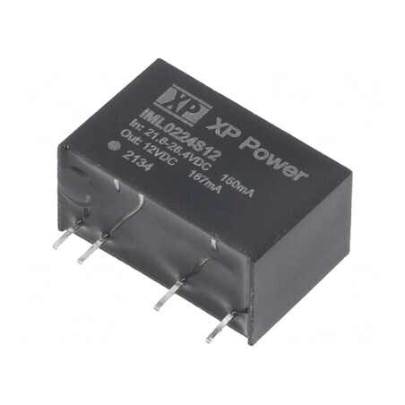 Convertor DC/DC 2W 24V la 12V 167mA | Electronic-mag.ro | Componente Electronice