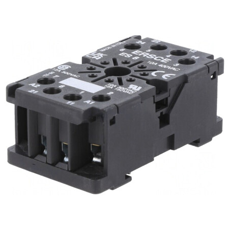 Stativ Relee 8 PIN pentru Șină DIN | Electronic-mag.ro | Componente Electronice