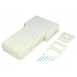 Carcasă pentru echipamente cu ecran 131x237x45 mm | Electronic-mag.ro | Componente Electronice