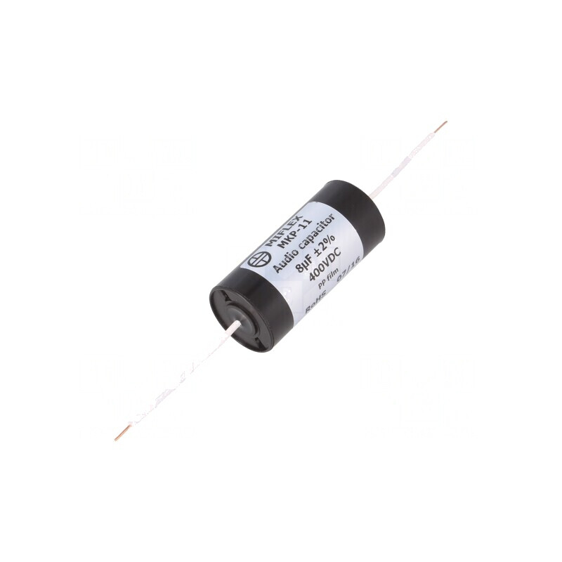 Condensator Polipropilenă 8uF 400VDC 30x65mm THT | Electronic-mag.ro | Componente Electronice