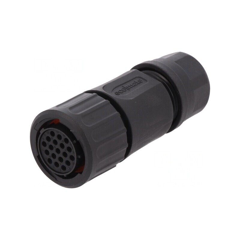 Conector circular mufă pe cablu 19 pini mamă fără contacte | Electronic-mag.ro | Componente Electronice Conector circular mufă pe cablu 19 pini mamă fără contacte | Electronic-mag.ro | Componente Electronice